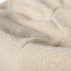 image:imageFlash Furniture Duncan Sherpa Bean Bag Chair Classic Refillable Bean Bag Chair for Kids and Teens Large GrayNatural Sherpa