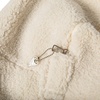 image:imageFlash Furniture Duncan Sherpa Bean Bag Chair Classic Refillable Bean Bag Chair for Kids and Teens Large GrayNatural Sherpa