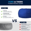 image:imageFlash Furniture Duncan Sherpa Bean Bag Chair Classic Refillable Bean Bag Chair for Kids and Teens Large GrayRoyal Blue