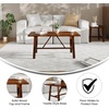 image:imageFlash Furniture Eli Farmhouse Trestle Coffee Table Rustic Solid Wood Coffee Table XFrame Design Living Room Bedroom Home Office 1975 H Rustic BrownWalnut