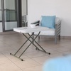 image:imageFlash Furniture Elon Folding Table  Granite White  Height Adjustable  30 Inch  TV Tray  Commercial Grade Laptop Table26