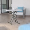 image:imageFlash Furniture Elon Folding Table  Granite White  Height Adjustable  30 Inch  TV Tray  Commercial Grade Laptop Table30