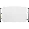 image:imageFlash Furniture Elon Folding Table  Granite White  Height Adjustable  30 Inch  TV Tray  Commercial Grade Laptop Table30