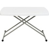 image:imageFlash Furniture Elon Folding Table  Granite White  Height Adjustable  30 Inch  TV Tray  Commercial Grade Laptop Table30