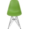 image:imageFlash Furniture Elon Series White Plastic Chair with Chrome BaseGreen