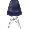 image:imageFlash Furniture Elon Series White Plastic Chair with Chrome BaseNavy