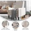 image:imageFlash Furniture Ezra Pushback Recliner  MidCentury Modern Cream Fabric Upholstery  Button Tufted Back  Residential amp Commercial UseCream