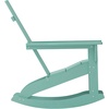 image:imageFlash Furniture Finn Modern Commercial Grade Poly Resin Wood Adirondack Rocking Chair  All Weather Sea Foam Polystyrene  Dual Slat Back  Stainless Steel HardwareSea Foam