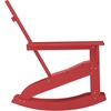 image:imageFlash Furniture Finn Modern Commercial Grade Poly Resin Wood Adirondack Rocking Chair  All Weather Sea Foam Polystyrene  Dual Slat Back  Stainless Steel HardwareRed
