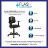 image:imageFlash Furniture Flash Fundamentals MidBack Black Mesh Swivel Task Office Chair with Pivot Back and ArmsBlack