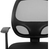 image:imageFlash Furniture Flash Fundamentals MidBack Gray Mesh Swivel Ergonomic Task Office Chair with ArmsBlack