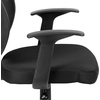 image:imageFlash Furniture Flash Fundamentals MidBack Gray Mesh Swivel Ergonomic Task Office Chair with ArmsBlack