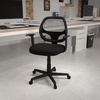 image:imageFlash Furniture Flash Fundamentals MidBack Gray Mesh Swivel Ergonomic Task Office Chair with ArmsBlack