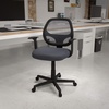 image:imageFlash Furniture Flash Fundamentals MidBack Gray Mesh Swivel Ergonomic Task Office Chair with ArmsGrey