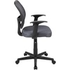 image:imageFlash Furniture Flash Fundamentals MidBack Gray Mesh Swivel Ergonomic Task Office Chair with ArmsGrey