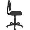 image:imageFlash Furniture Flash Fundamentals MidBack Swivel Task Office Chair with Pivot Back HeightAdjustable Ergonomic Mesh Office Desk Chair BlackBlack