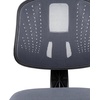 image:imageFlash Furniture Flash Fundamentals MidBack Swivel Task Office Chair with Pivot Back HeightAdjustable Ergonomic Mesh Office Desk Chair BlackGrey