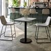 image:imageFlash Furniture Graniss 24 x 30 Rectangular Gray Laminate Table Top with 18 Round Table Height BaseGrey