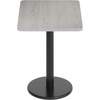 image:imageFlash Furniture Graniss 24 x 30 Rectangular Gray Laminate Table Top with 18 Round Table Height BaseGrey