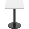 image:imageFlash Furniture Graniss 24 x 30 Rectangular Gray Laminate Table Top with 18 Round Table Height BaseWhite