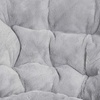 image:imageFlash Furniture Gwen Oversize Folding Saucer Chair  Ivory Sherpa Faux Fur Moon Chair  Soft Gold Metal Frame  38 Portable Folding Chair  for Dorm and BedroomGray FabricSoft Gold Frame