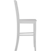 image:imageFlash Furniture Gwendolyn Commercial Grade Modern Farmhouse Bar Stool  Solid Wood Frame  Integrated Footrest  Set of 2  Antique White WashWhite Wash