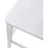 image:imageFlash Furniture Gwendolyn Commercial Grade Modern Farmhouse Bar Stool  Solid Wood Frame  Integrated Footrest  Set of 2  Antique White WashWhite Wash