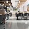 image:imageFlash Furniture HERCULES 5 Pack 880 lb Capacity White Plastic Stack Chair  Comfortable Seating with Durable DesignGrey