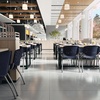 image:imageFlash Furniture HERCULES 5 Pack 880 lb Capacity White Plastic Stack Chair  Comfortable Seating with Durable DesignNavy