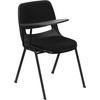 image:imageFlash Furniture HERCULES 5 Pack Black Padded Ergonomic Shell Chair with Right Handed FlipUp Tablet Arm5