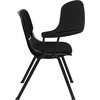 image:imageFlash Furniture HERCULES 5 Pack Black Padded Ergonomic Shell Chair with Right Handed FlipUp Tablet Arm5