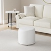 image:imageFlash Furniture HERCULES Alon Series White LeatherSoft Loveseat with Brushed Stainless Steel BaseMelrose White
