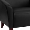 image:imageFlash Furniture HERCULES Imperial Series Black LeatherSoft Loveseat