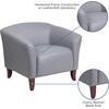 image:imageFlash Furniture HERCULES Imperial Series Brown LeatherSoft ChairGrey