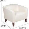 image:imageFlash Furniture HERCULES Imperial Series Brown LeatherSoft ChairIvory