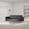 image:imageFlash Furniture HERCULES Lesley Series Contemporary Black LeatherSoft Sofa with Encasing Frame
