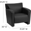 image:imageFlash Furniture HERCULES Majesty Series Black LeatherSoft Chair