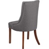 image:imageFlash Furniture HERCULES Paddington Series Grey Fabric Tufted ChairGray Fabric