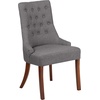 image:imageFlash Furniture HERCULES Paddington Series Grey Fabric Tufted ChairGray Fabric