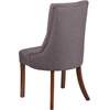 image:imageFlash Furniture HERCULES Paddington Series Grey Fabric Tufted ChairGray Fabric