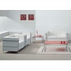 image:imageFlash Furniture HERCULES Regal Series Contemporary Black LeatherSoft Loveseat with Encasing FrameMelrose White