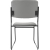image:imageFlash Furniture HERCULES Series 500 lb Capacity High Density Black Vinyl Stacking Chair with Sled BaseGray VinylBlack Frame