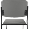 image:imageFlash Furniture HERCULES Series 500 lb Capacity High Density Black Vinyl Stacking Chair with Sled BaseGray VinylBlack Frame