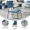 image:imageFlash Furniture HERCULES Series 500 lb Capacity High Density Black Vinyl Stacking Chair with Sled BaseNavy VinylBlack Frame