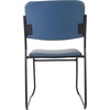 image:imageFlash Furniture HERCULES Series 500 lb Capacity High Density Black Vinyl Stacking Chair with Sled BaseNavy VinylBlack Frame