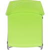 image:imageFlash Furniture HERCULES Series 661 lb Capacity Black Stack Chair with AirVent Back and Black Powder Coated Sled BaseGreen