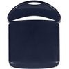 image:imageFlash Furniture HERCULES Series 880 lb Capacity Black UltraCompact Stack Chair with Chrome FrameNavy PlasticSilver Frame