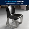 image:imageFlash Furniture HERCULES Series 880 lb Capacity Gray Full Back Contoured Stack Chair with Black Powder Coated Sled BaseBlack