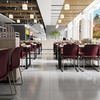 image:imageFlash Furniture HERCULES Series 880 lb Capacity Gray Full Back Contoured Stack Chair with Black Powder Coated Sled BaseBurgundy