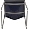 image:imageFlash Furniture HERCULES Series 880 lb Capacity Gray Full Back Contoured Stack Chair with Black Powder Coated Sled BaseNavy